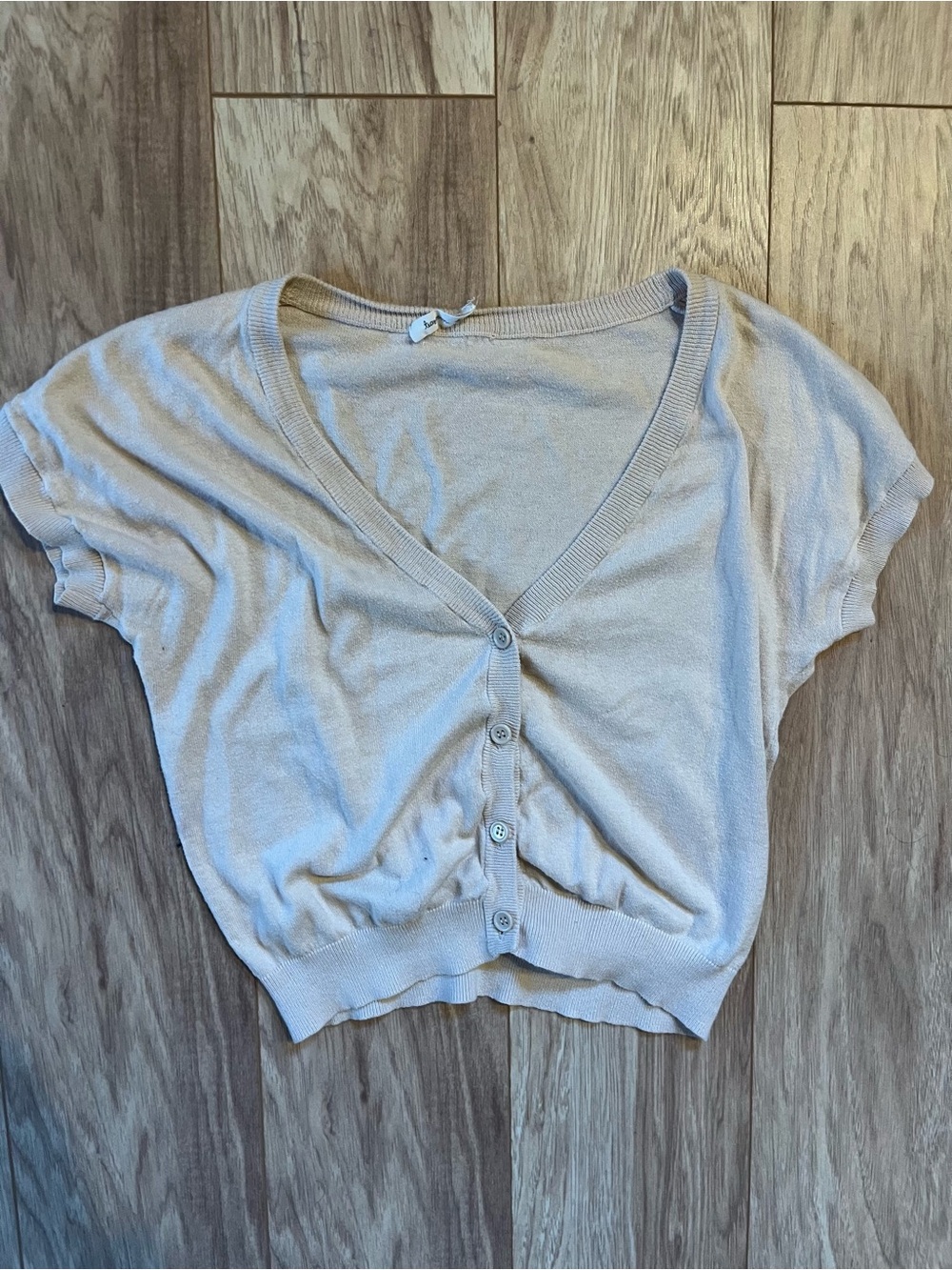 Vintage Teaspoon cropped cardigan